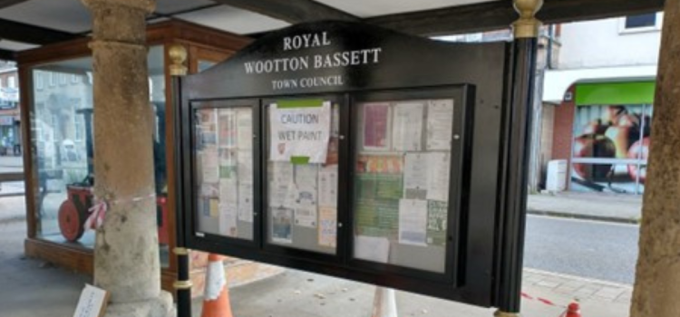 town council noticeboard