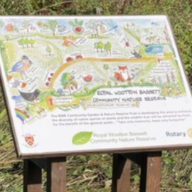 nature reserve sign