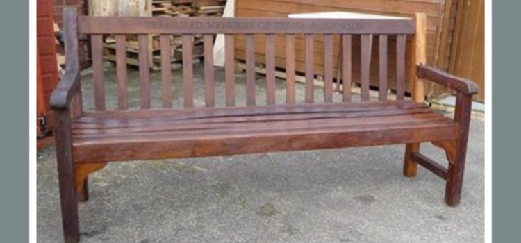 cemetery bench