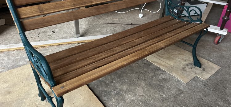 RWB Shed, Bench Restoration – 16th June 2026 RWB Shed, Bench Restoration – 16th June 2026
